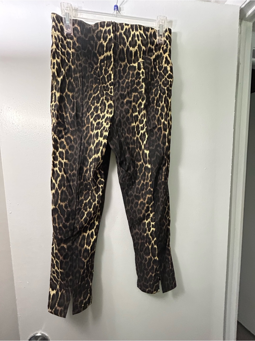 Hell Bunny Leopard Print Jacket - Black & Gold Tones - Picture 2 of 3